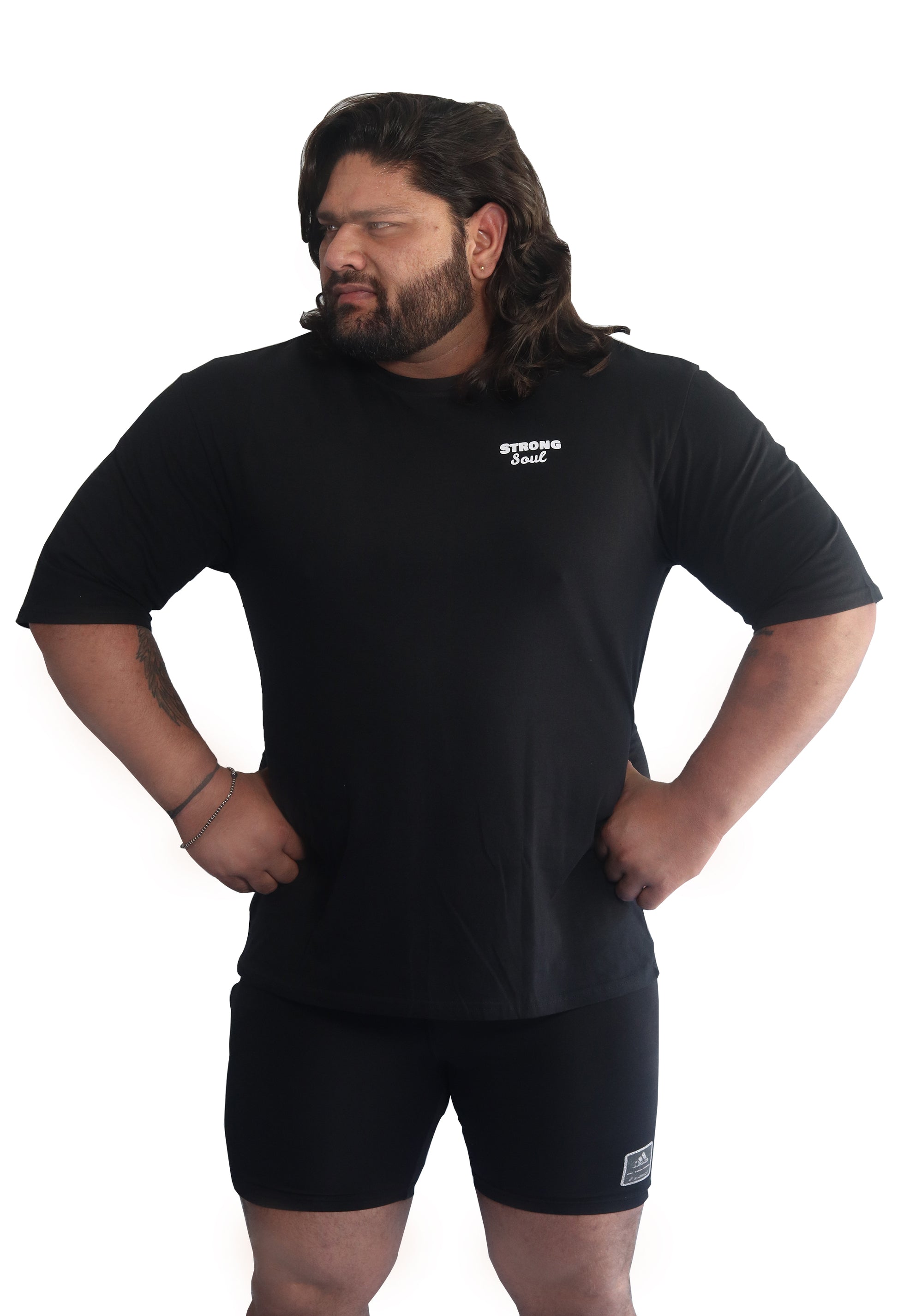 Purveyor of Sin - Gym Oversized T Shirt Strong Soul Shirts & Tops