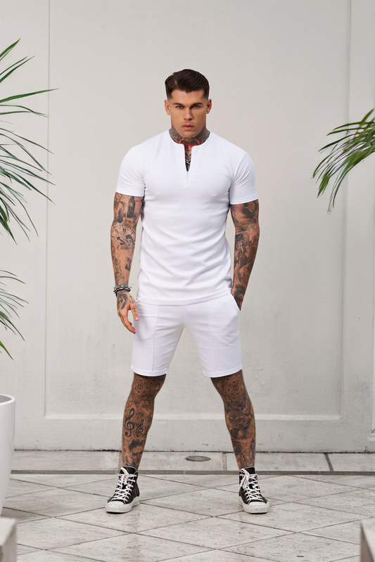 AlphaEdge - White Co-ord Set