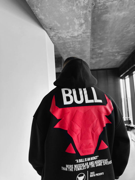 The Bull - Black - Unisex Hoodie Strong Soul Hoodie