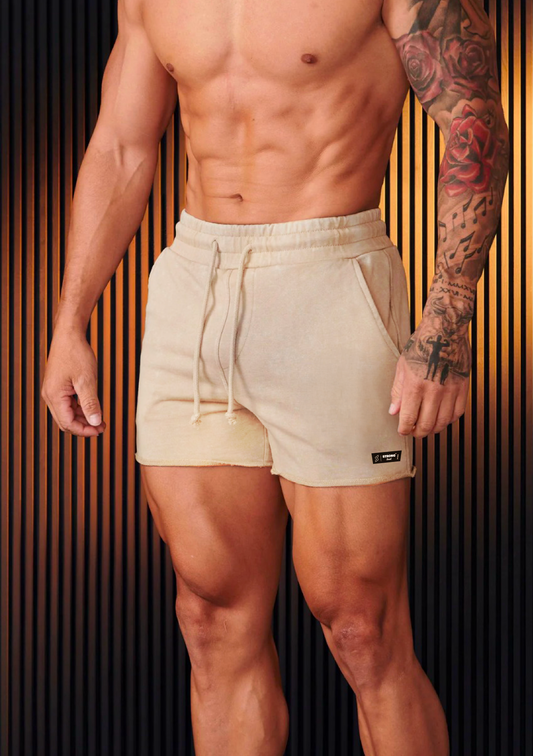 beige - HIT HARD - Short Shorts 101 Strong Soul Shorts