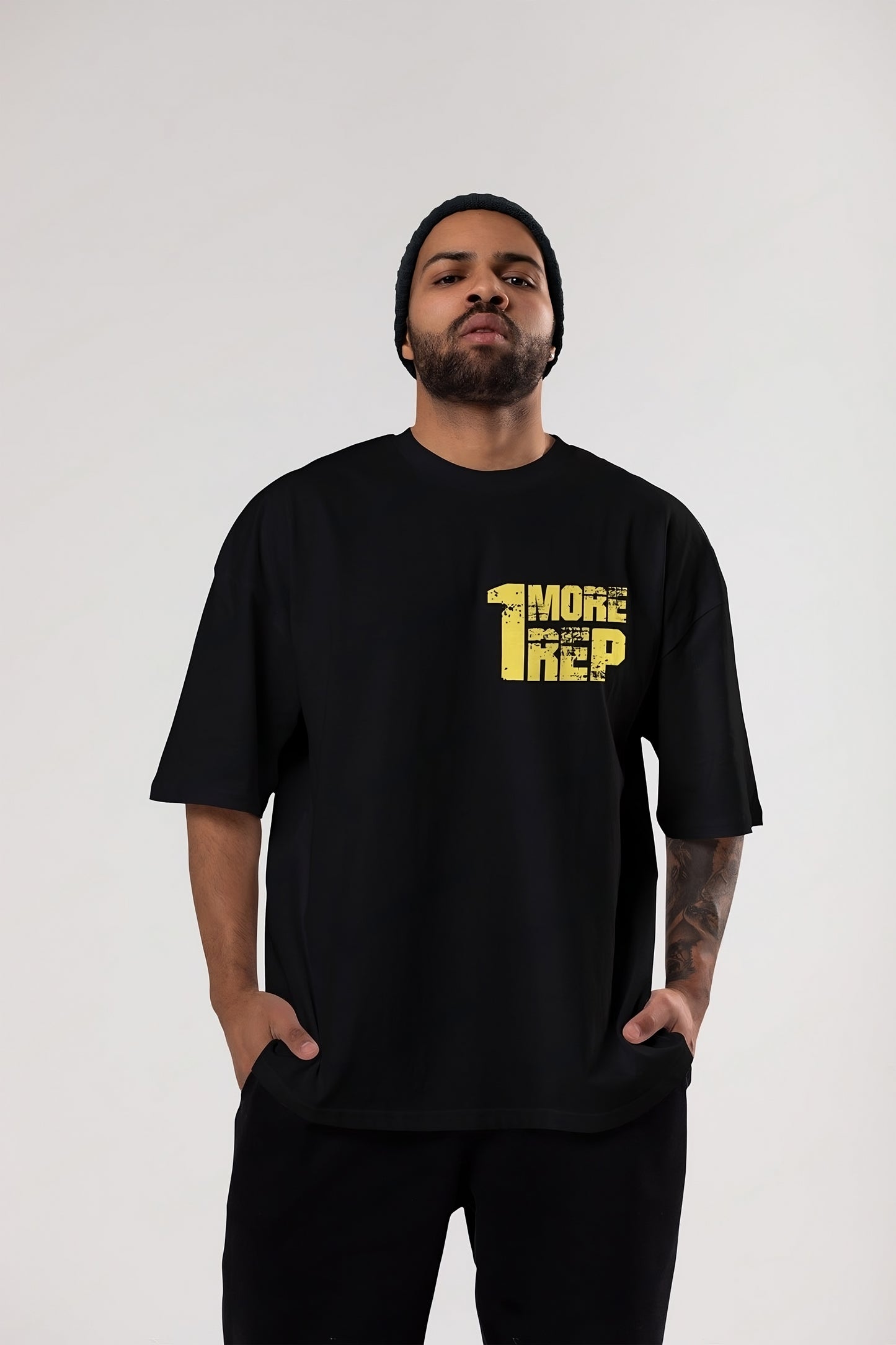 One More Set One More Rep - Gym Oversized T Shirt Strong Soul Shirts & Tops