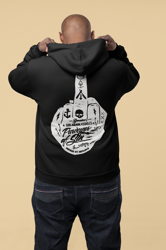 Purveyor of Sin - Black - Unisex Hoodie Strong Soul Hoodie