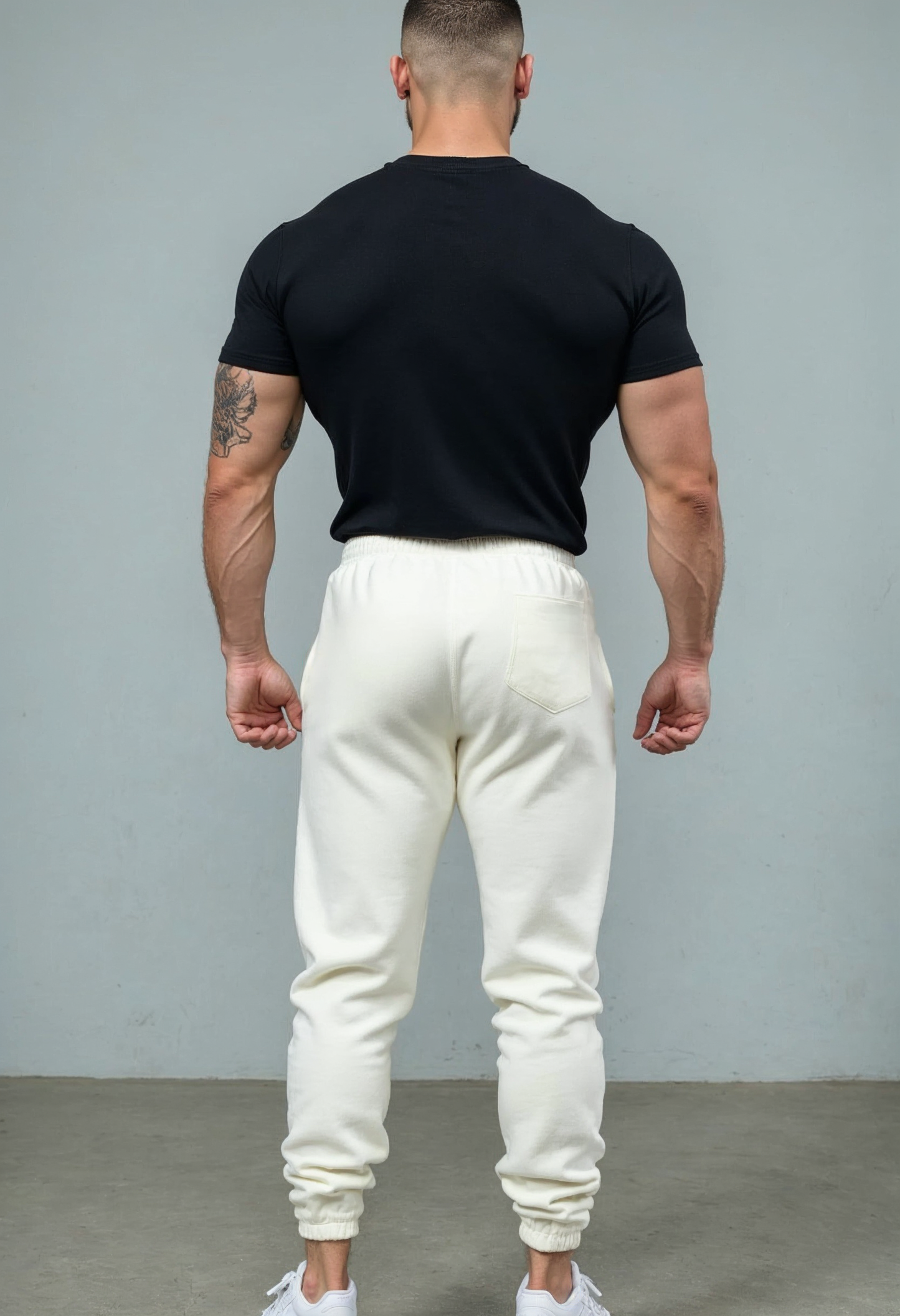 PowerLifter - Joggers P106 - Off White Strong Soul Track Pants