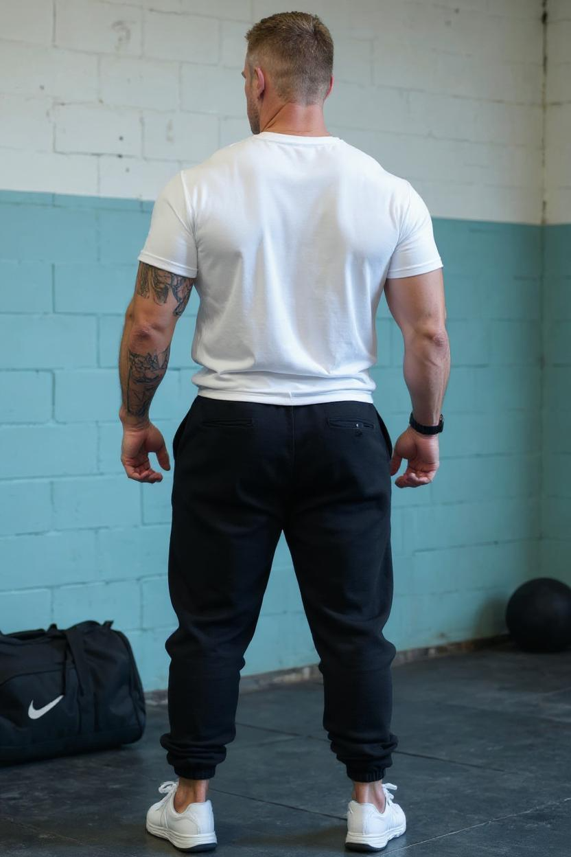 PowerLifter - Joggers P106 - Black