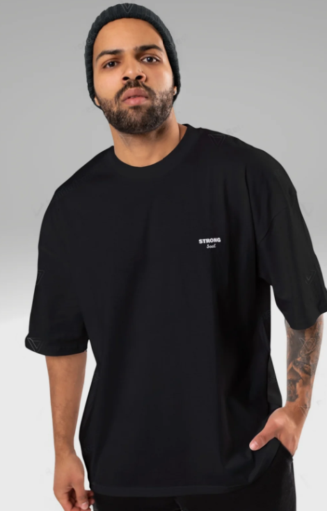 Not Dead Yet - Black - Oversized T Shirt Strong Soul Shirts & Tops
