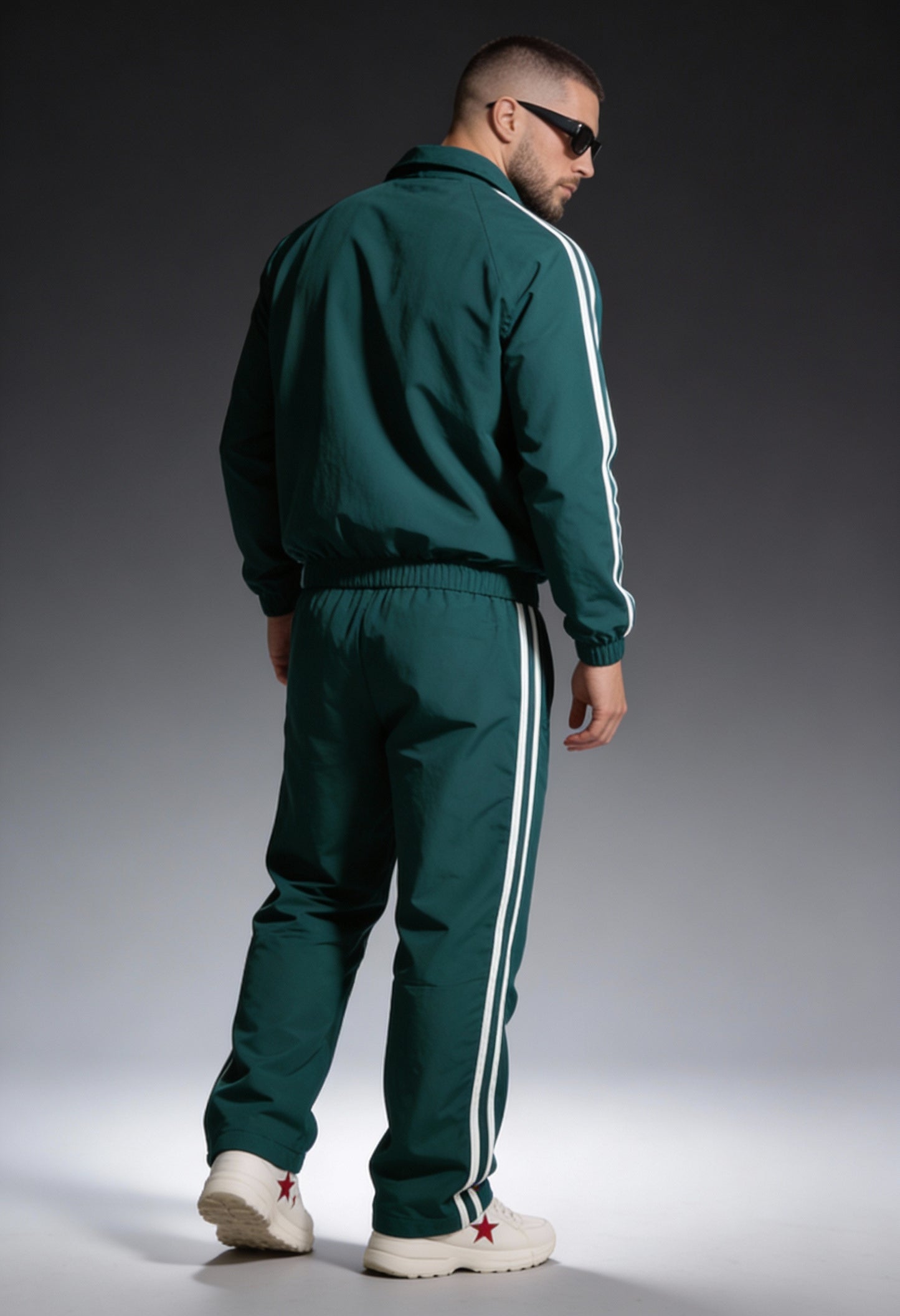 TS101 - Emerald Green - Summer TrackSuit