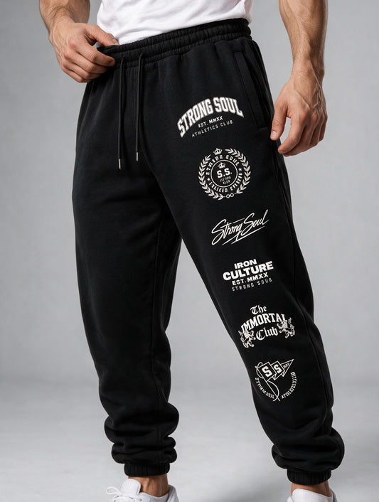 Black - The Immortal Club - Joggers P106