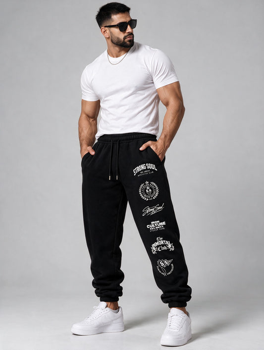 Black - The Immortal Club - Joggers P106