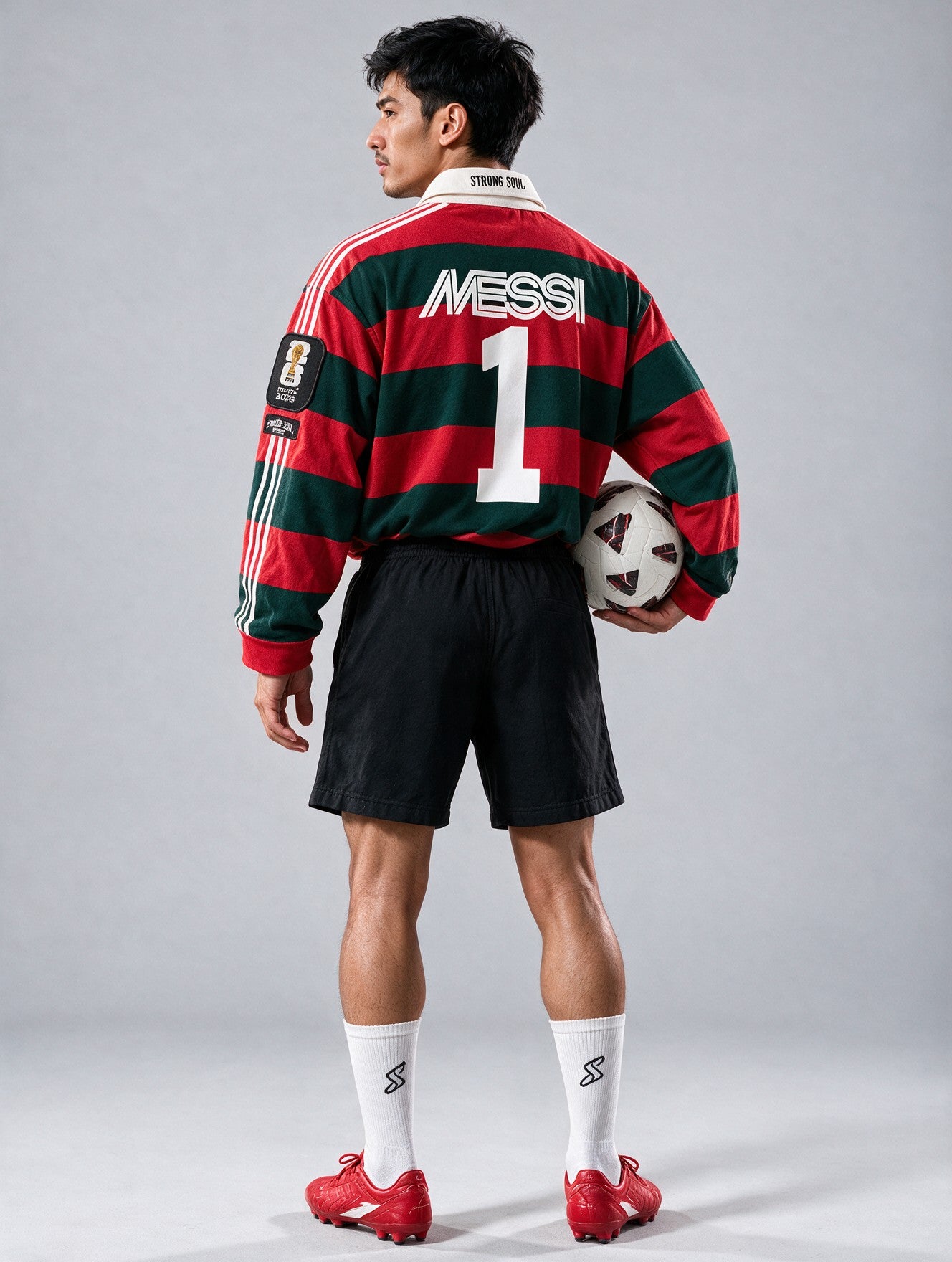Red - Champion 1 - Rugby T-Shirt