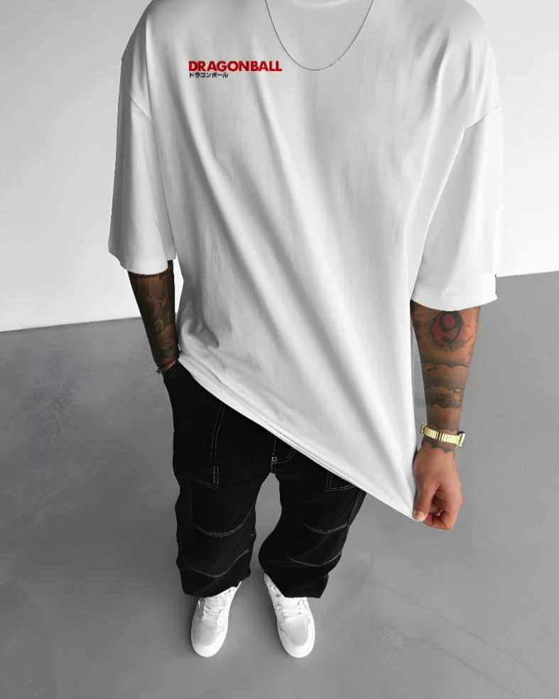 T-Shirt - Dragon Ball Goku Bike - Oversized