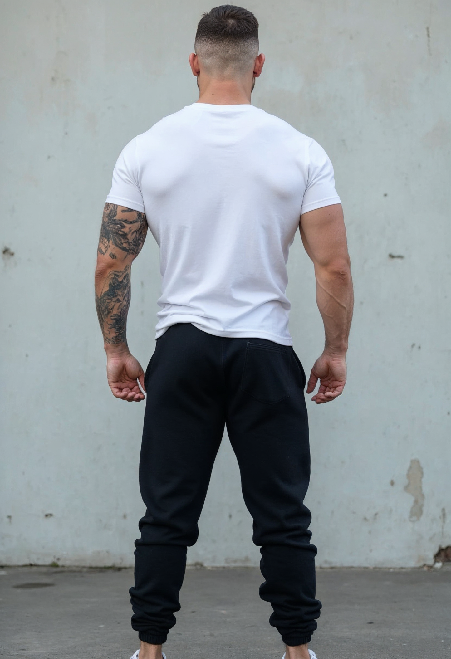 Caffeine & Weights - Joggers P106 - Black Strong Soul Track Pants