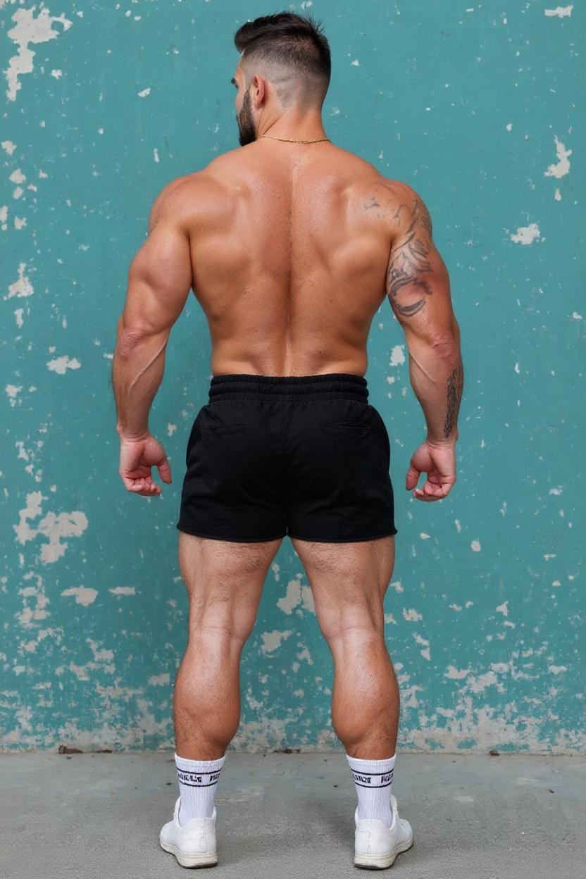Black - MMA - Short Shorts 101 Strong Soul Shorts