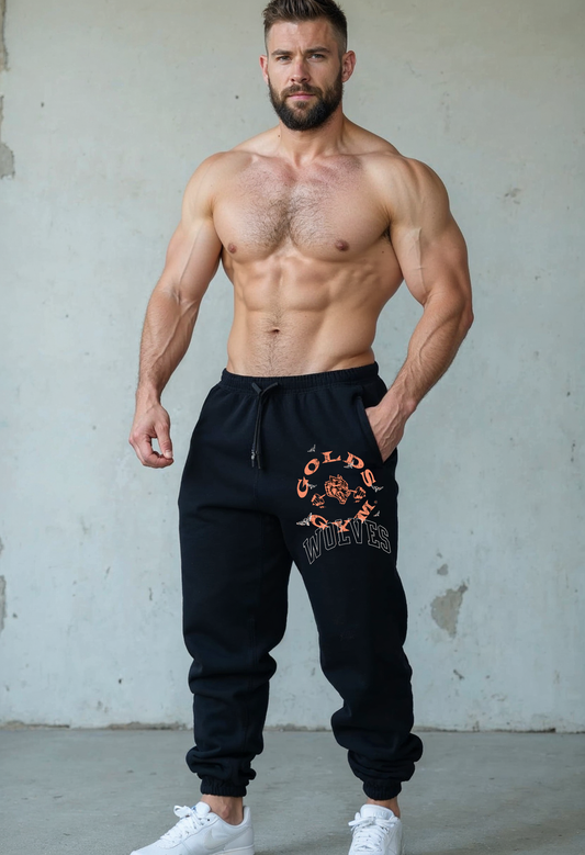 No Fear - Joggers P106 - Black Strong Soul Track Pants