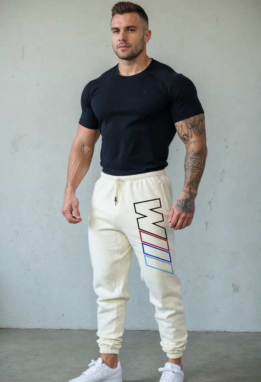 PowerLifter - Joggers P106 - Off White Strong Soul Track Pants