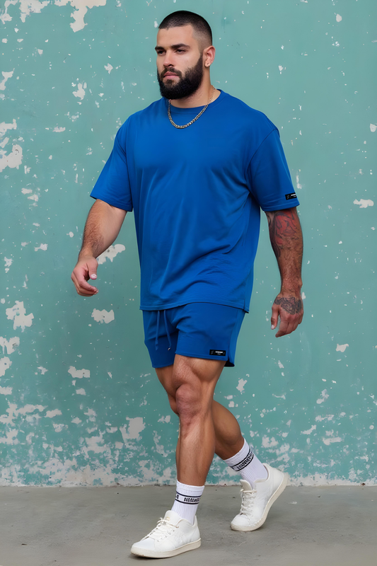 Royal Blue - Oversized 101 - Co-ord