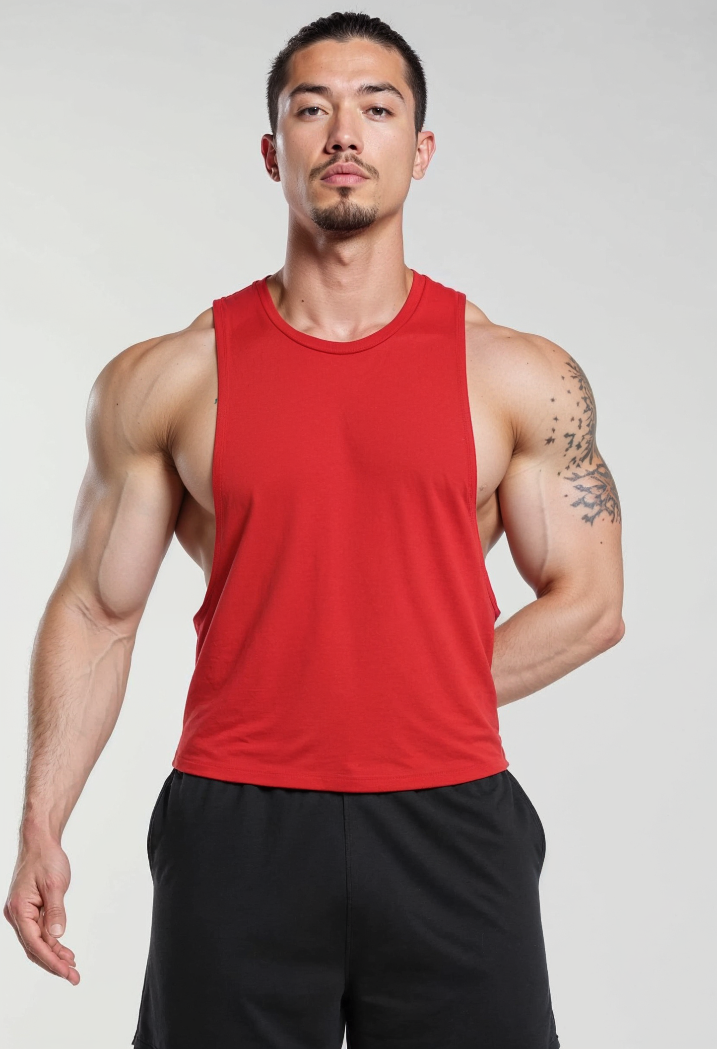 Red - T101 - Muscle Daddy - Drop Arm