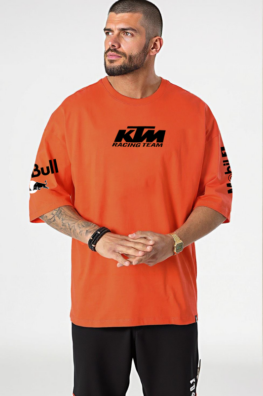 T-Shirt - Orange -  KTM Racing Team - Oversized