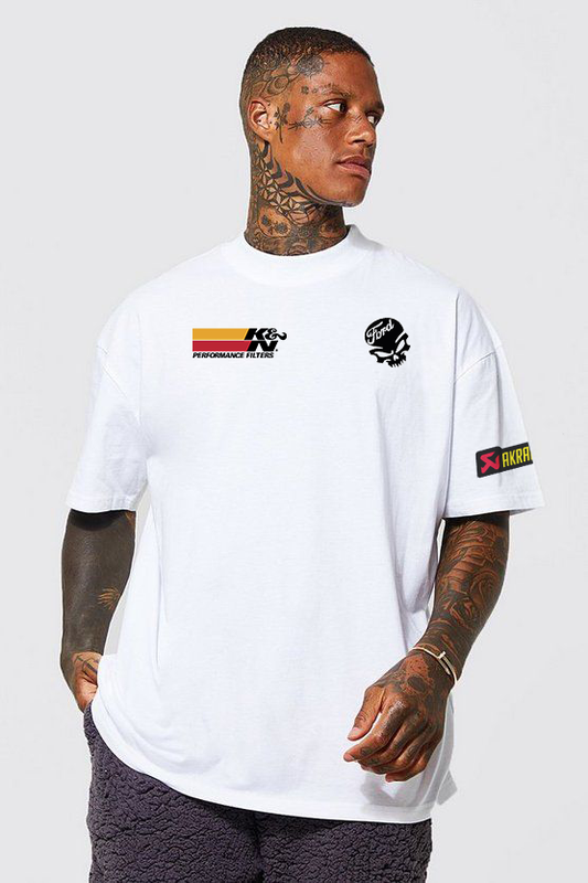 T-Shirt - Skull Mustang - Oversized