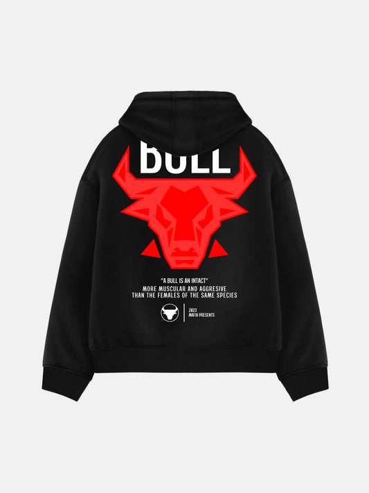 The Bull - Black - Unisex Hoodie Strong Soul Hoodie