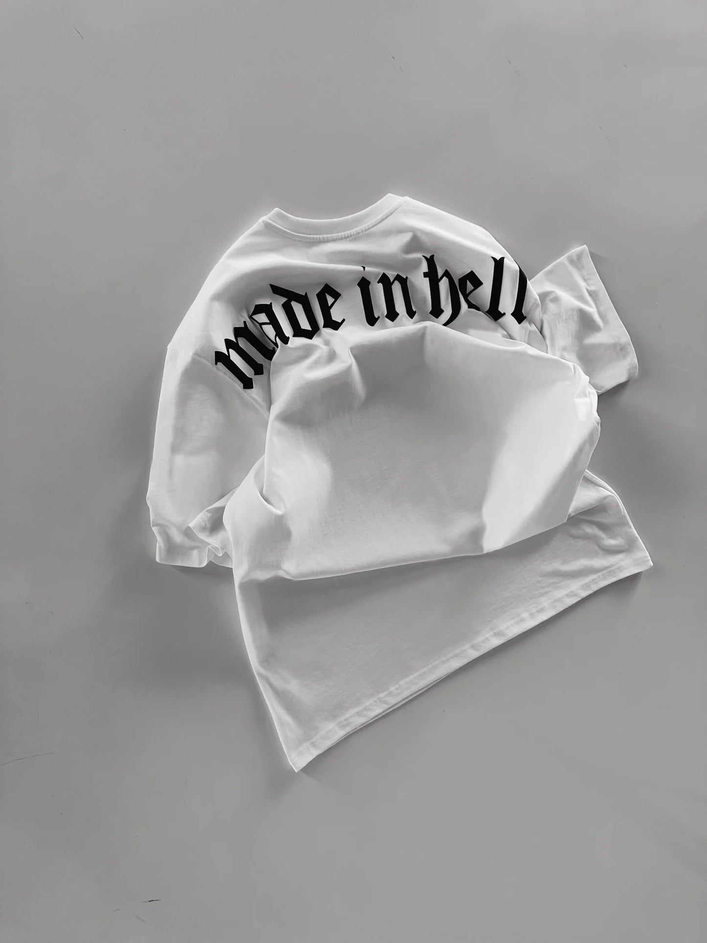 Made in Hell - Gym Oversized T Shirt Strong Soul Shirts & Tops