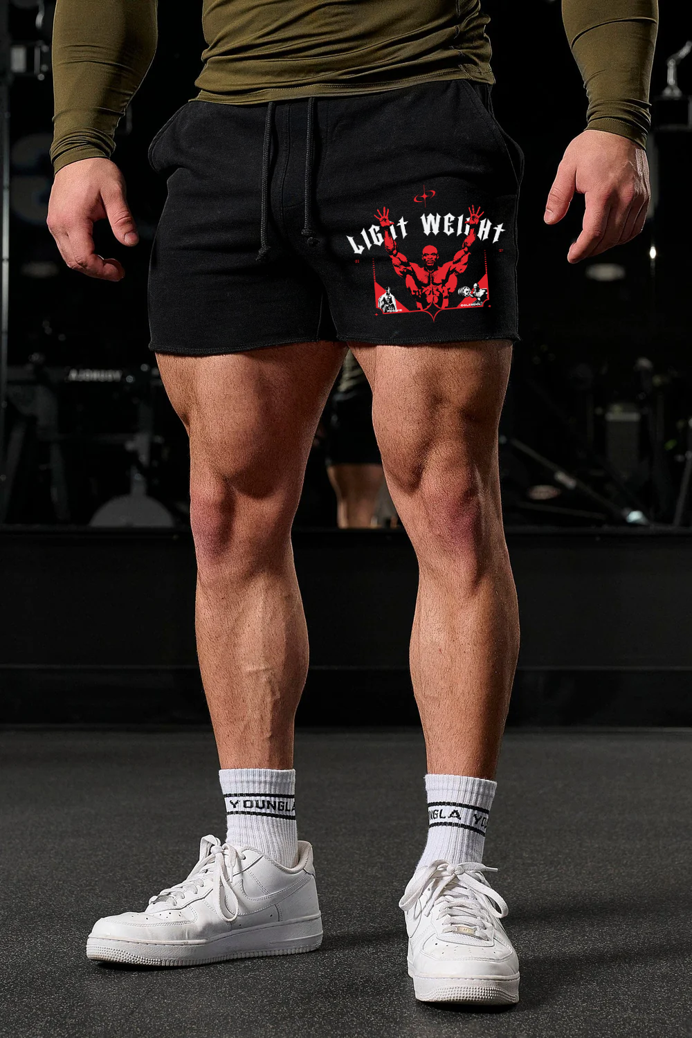 Black - Light Weight Baby - Short Shorts 101 Strong Soul Shorts
