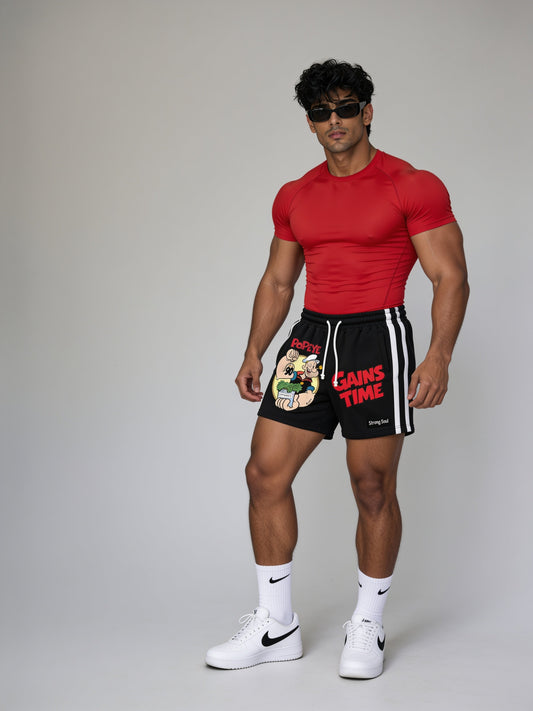 Black - Hype Mode - P105 Strong Soul Shorts