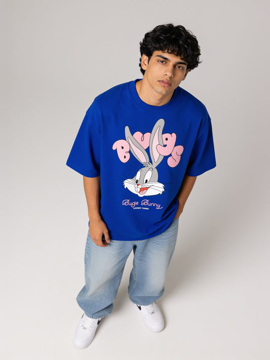 T-Shirt - Black - Bugs - Oversized
