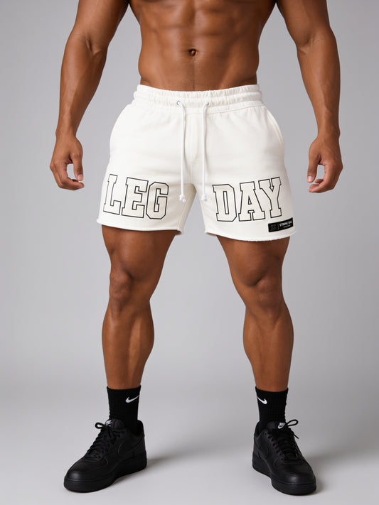 Short Shorts 101 - Leg Day - Off White