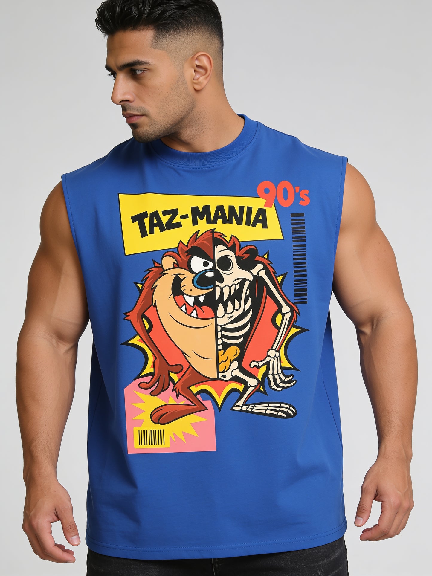 Royal Blue - T104 - Tazz - Crop Cut-Offs