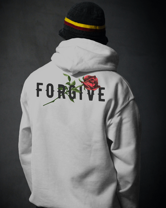 Forgive - Light Grey - Unisex Hoodie Strong Soul Hoodie