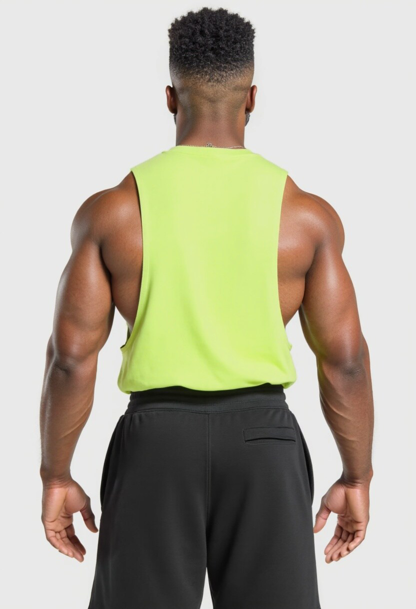 Neon Green - T101 - Muscle Daddy - Drop Arm
