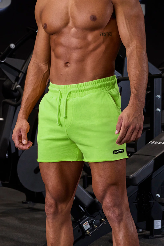 Neon Green - Venom Snake - Short Shorts 101 Strong Soul Shorts