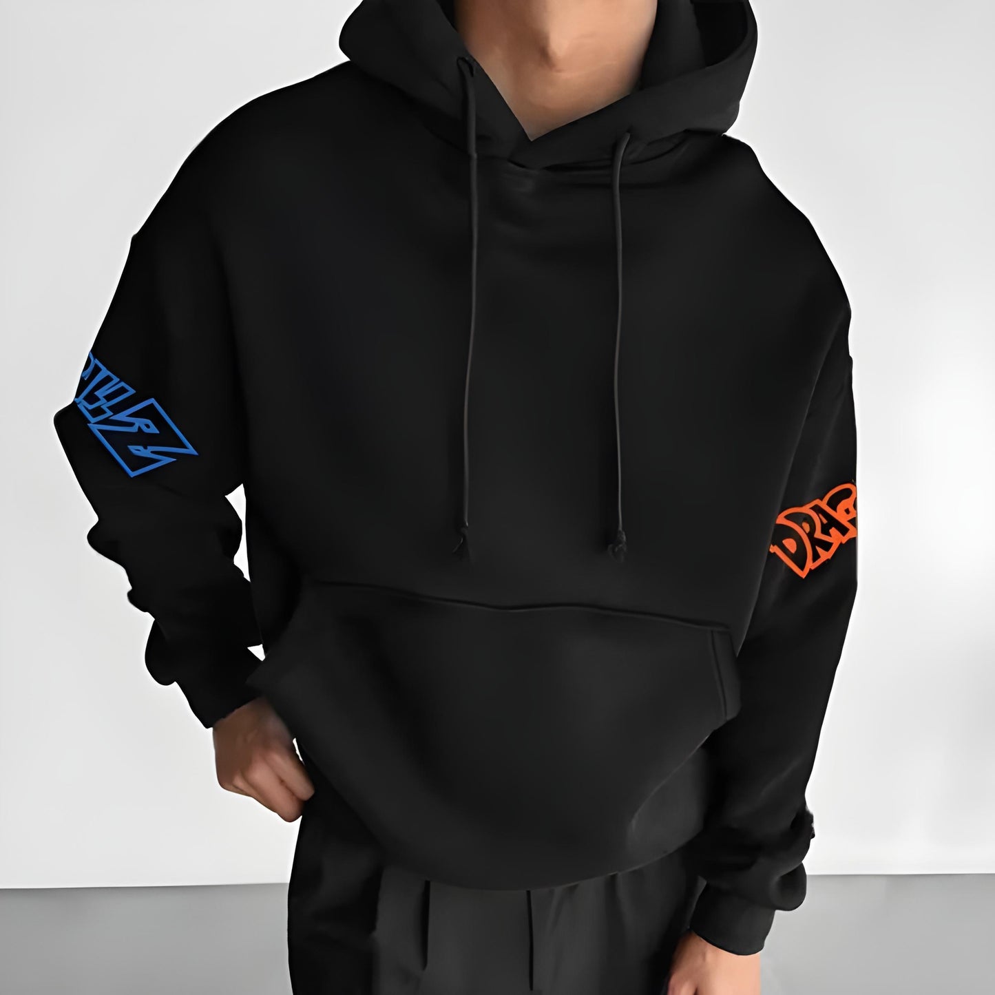Flames DBZ - Oversized Hoodie 400 GSM