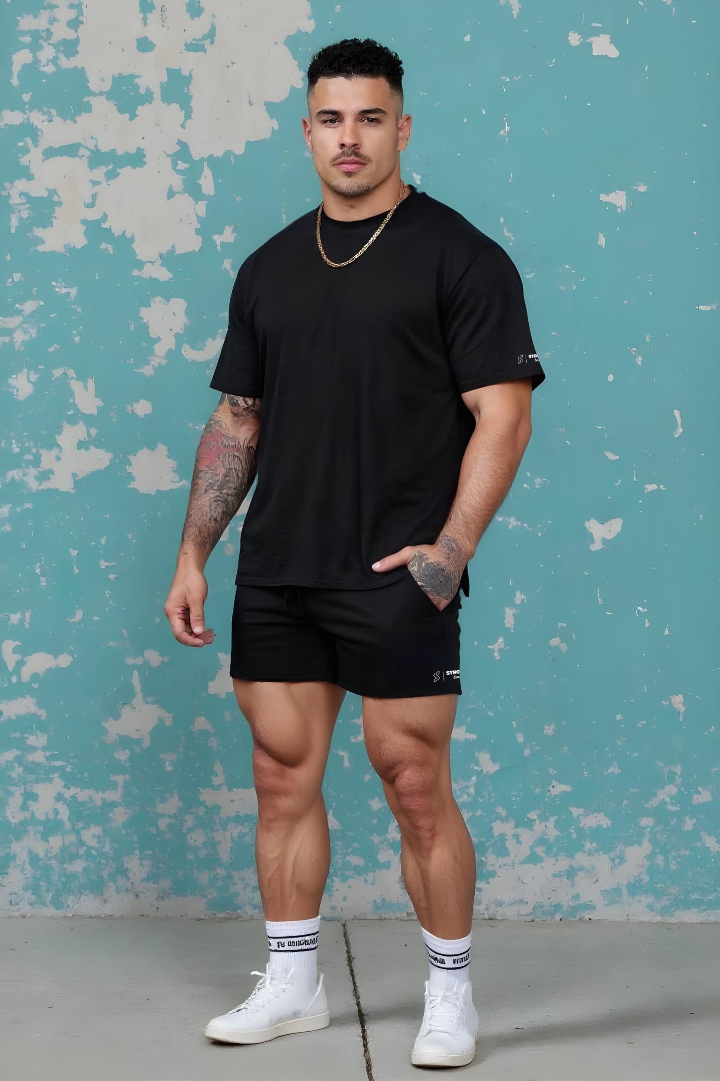 Black - Oversized 101 - Co-ord (Copy) Strong Soul