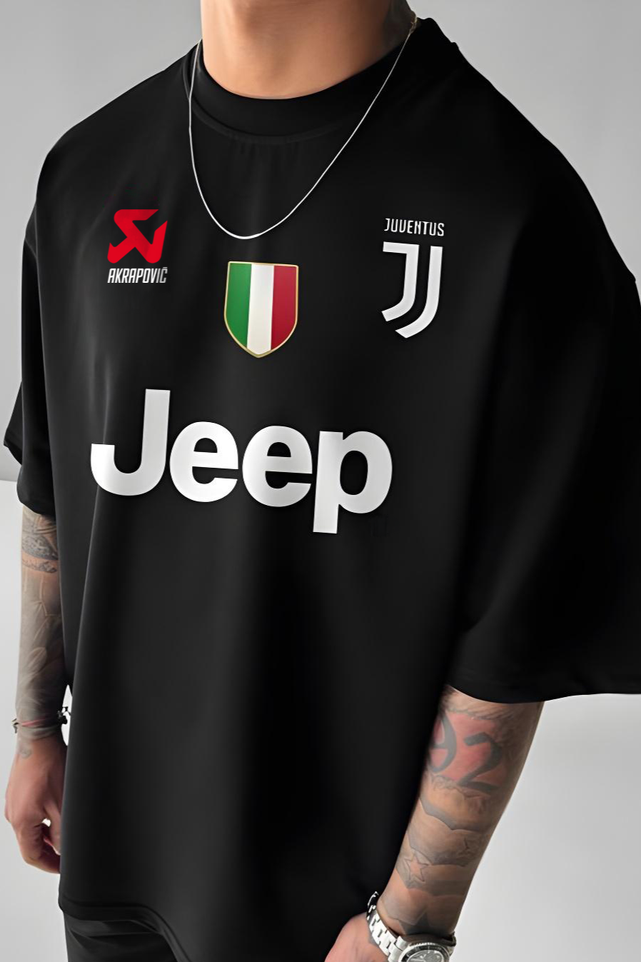 T-Shirt - Jeep - Black - Oversized