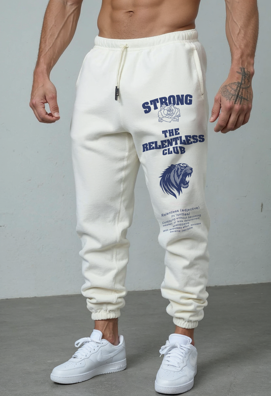 The Relentless Club - Joggers P106 - Off White (Copy) Strong Soul Track Pants