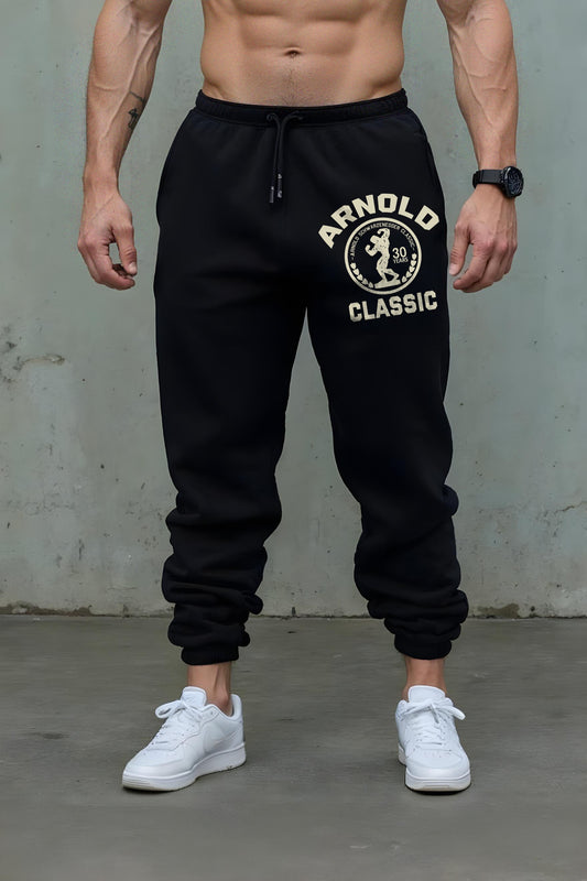 Golds Wolves - Joggers P106 - Black Strong Soul Track Pants