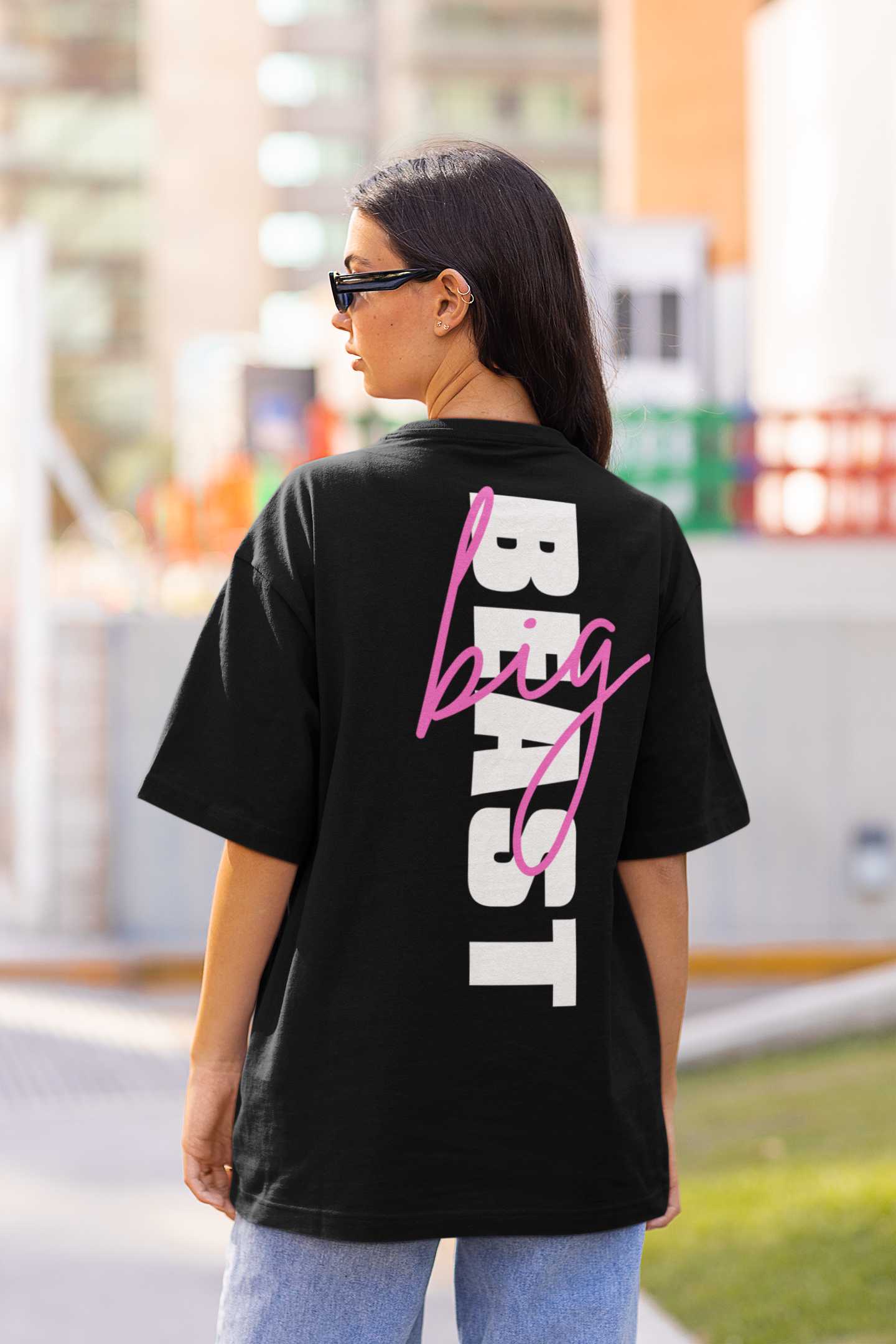 Big Beast - Gym Oversized T Shirt Strong Soul Shirts & Tops