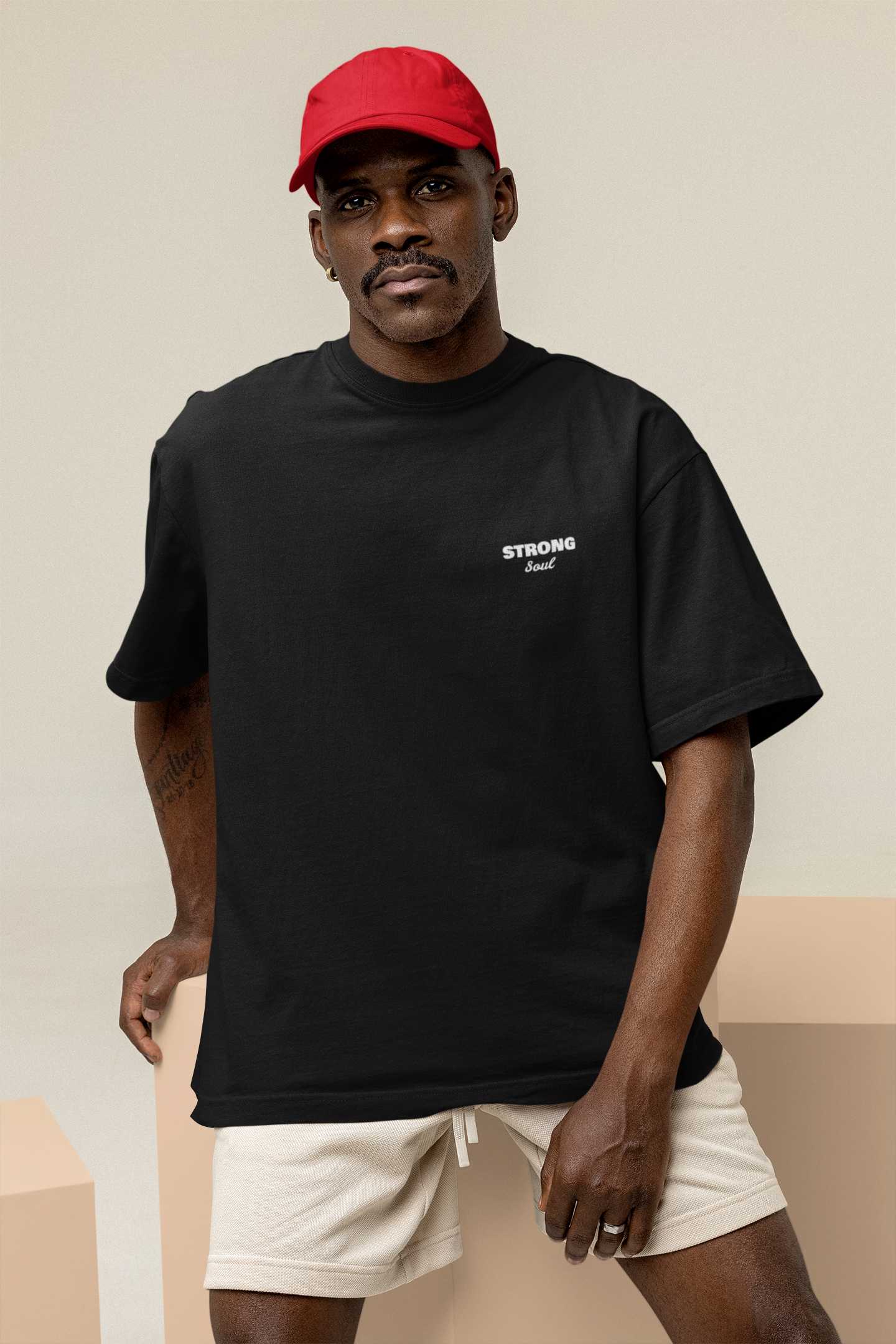 Big Beast - Gym Oversized T Shirt Strong Soul Shirts & Tops