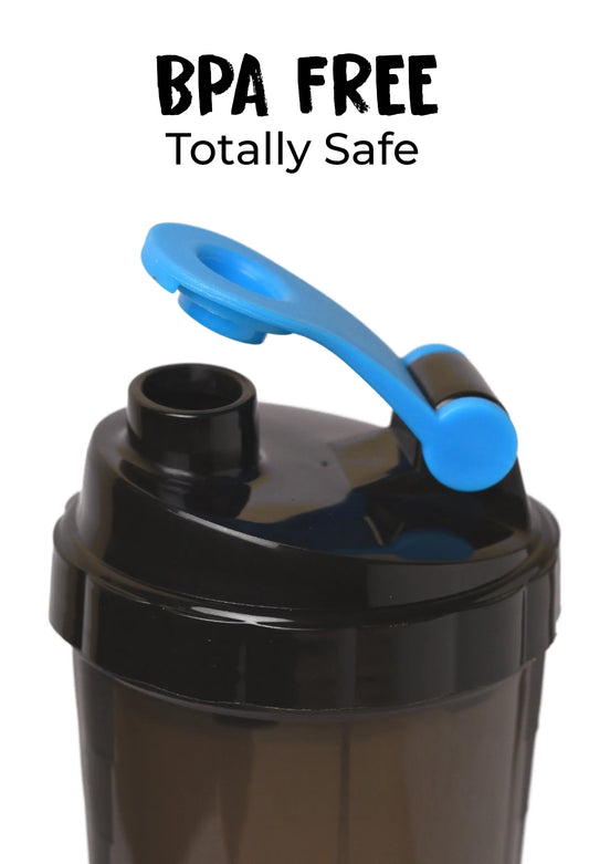 Shaker - Bulking Pro 700ML - Blue - Strong Soul - Gym Accessories