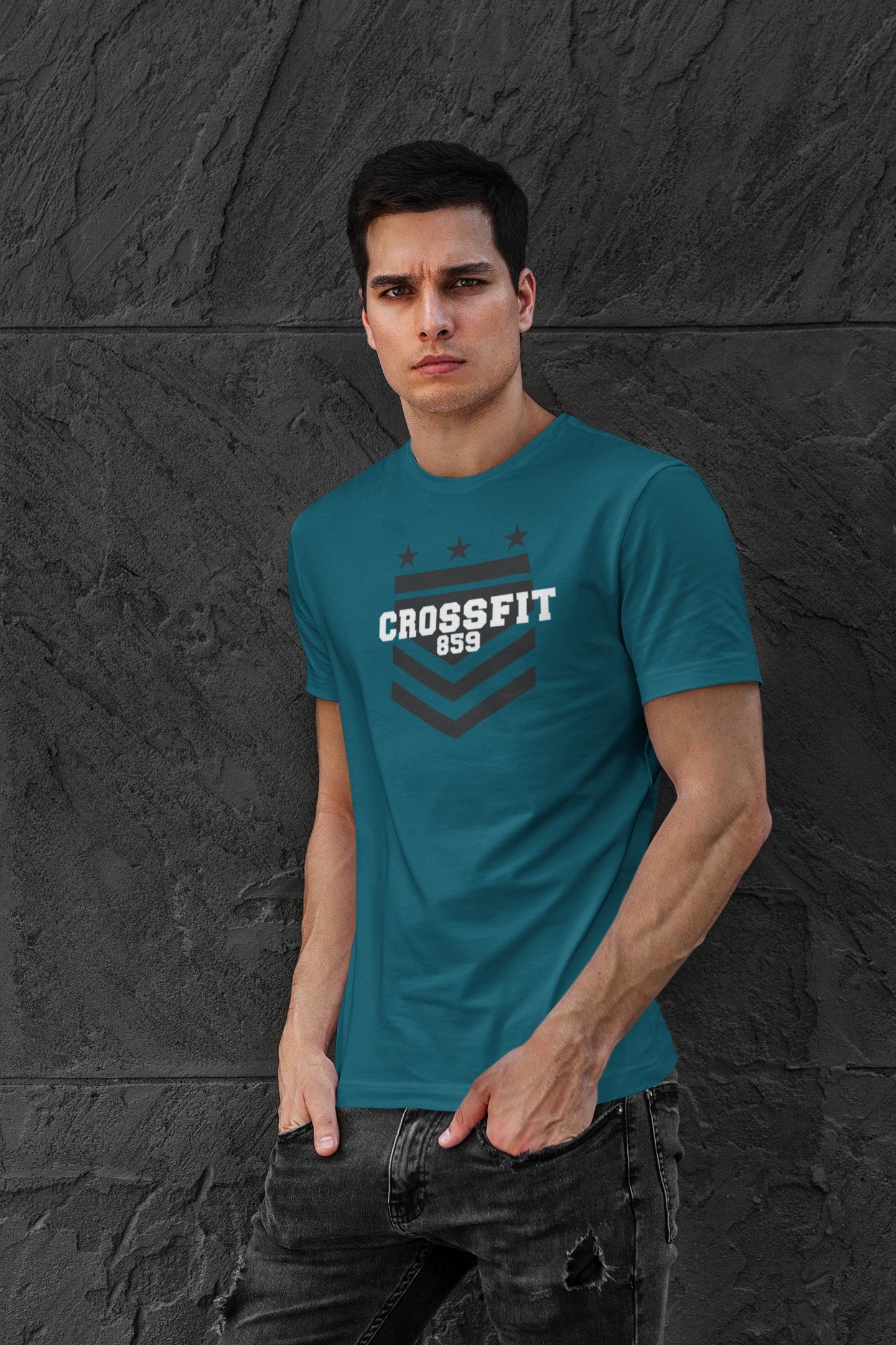 Gym T Shirt - Crossfit - Strong Soul - Sports Men T Shirt