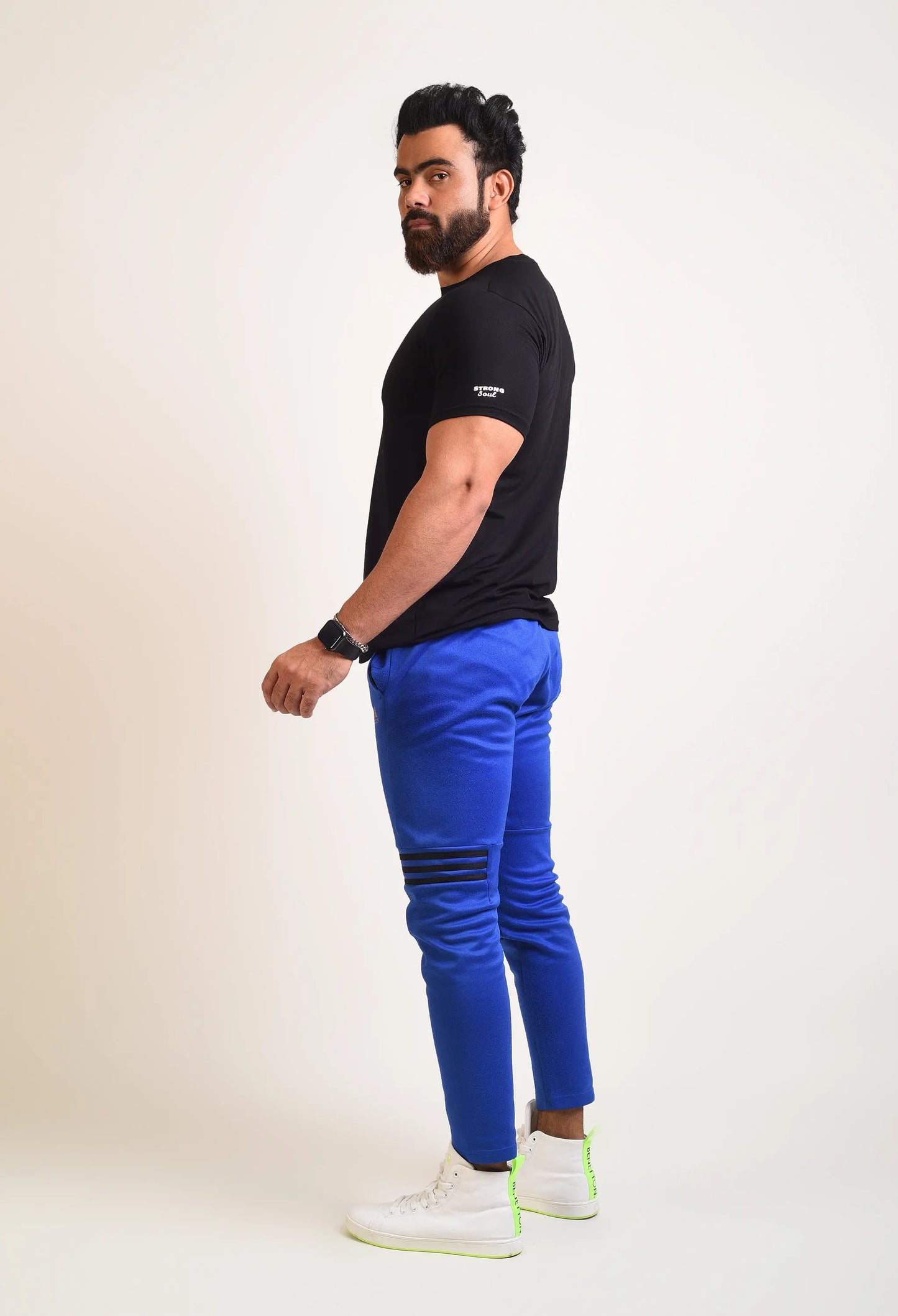 Gym T Shirt - Deadlift - Men T-Shirt with premium cotton Lycra. The Sports T Shirt by Strong Soul