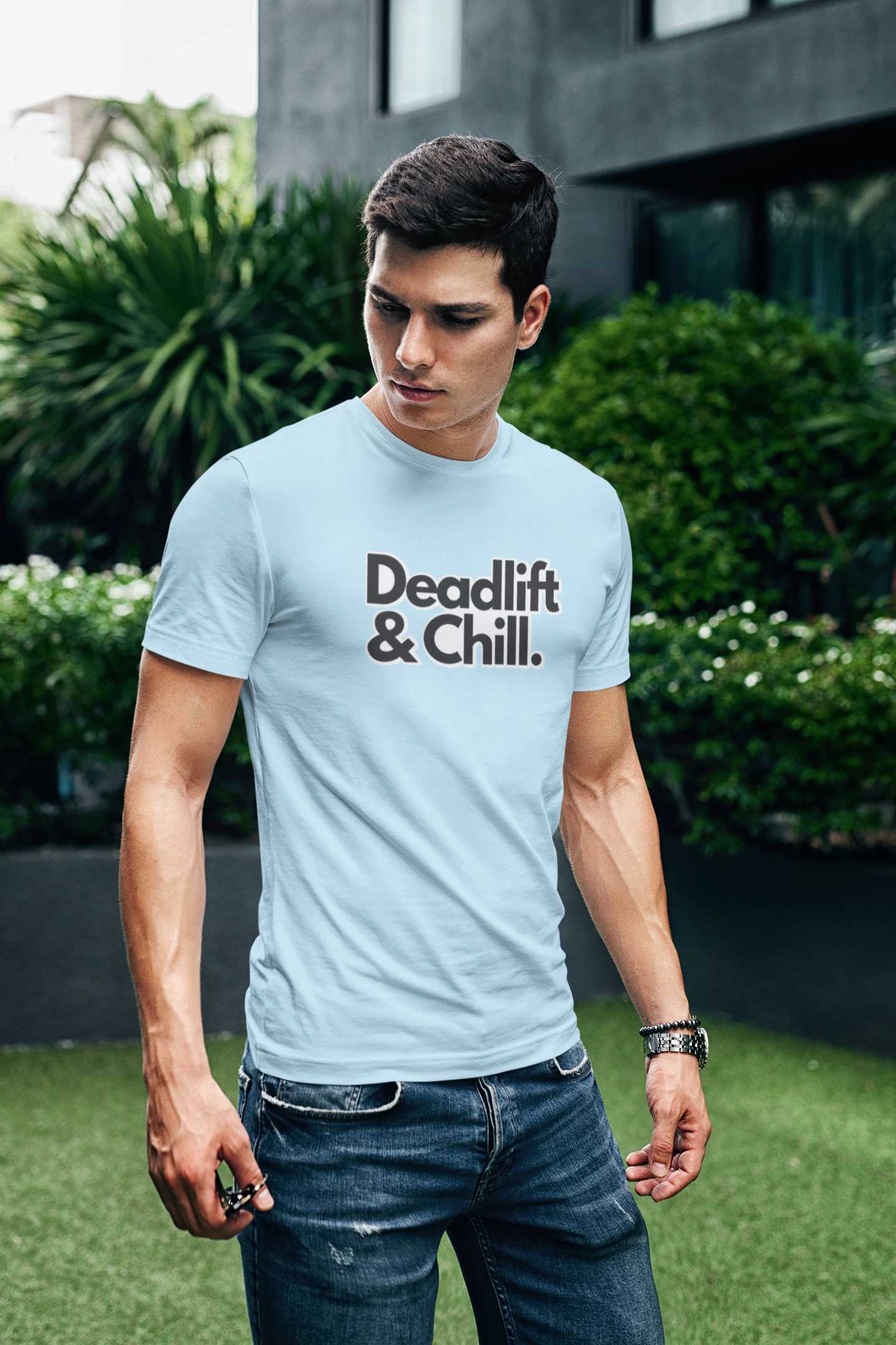 Deadlift And Chill - Gym T Shirt Strong Soul Shirts & Tops