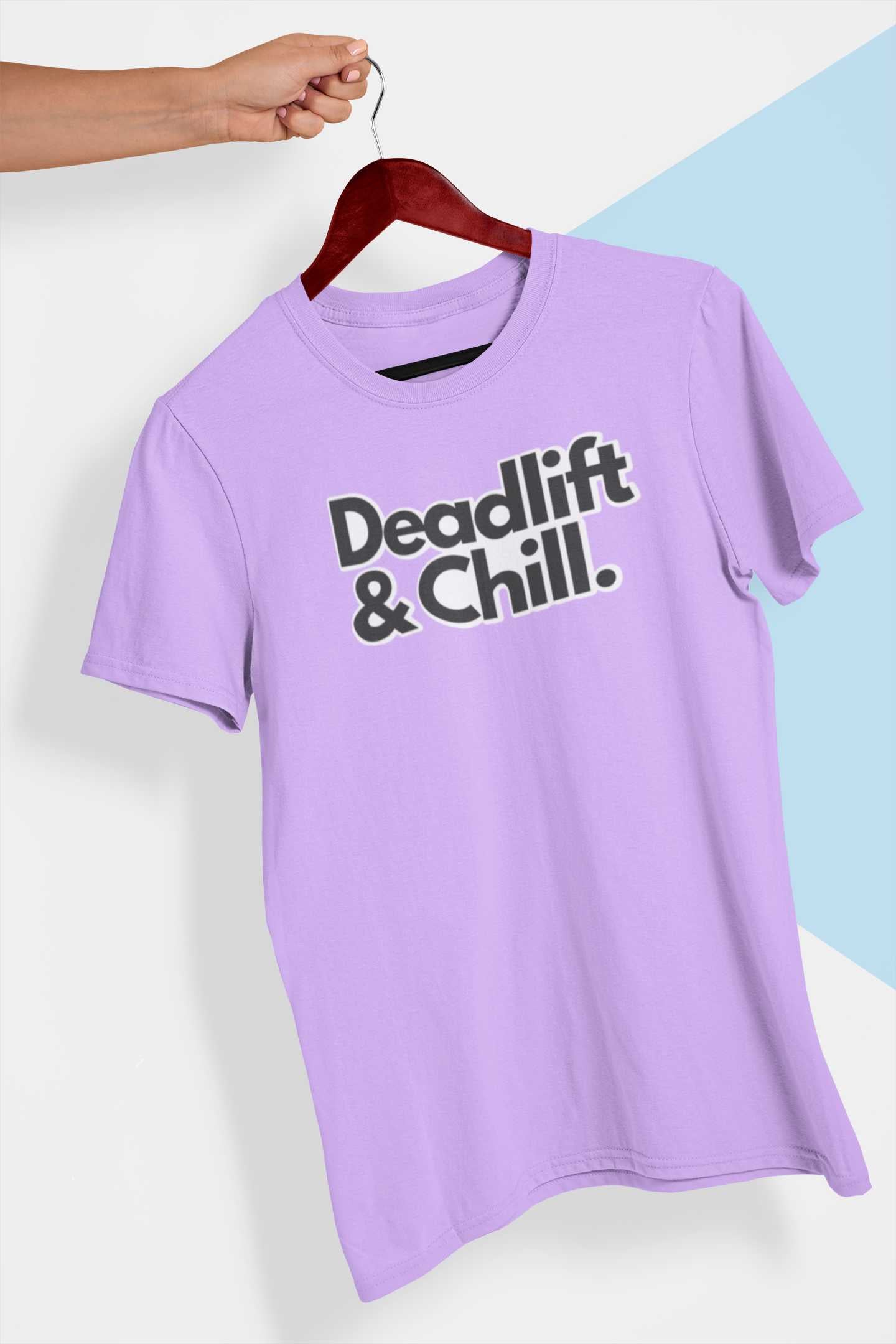 Deadlift And Chill - Gym T Shirt Strong Soul Shirts & Tops