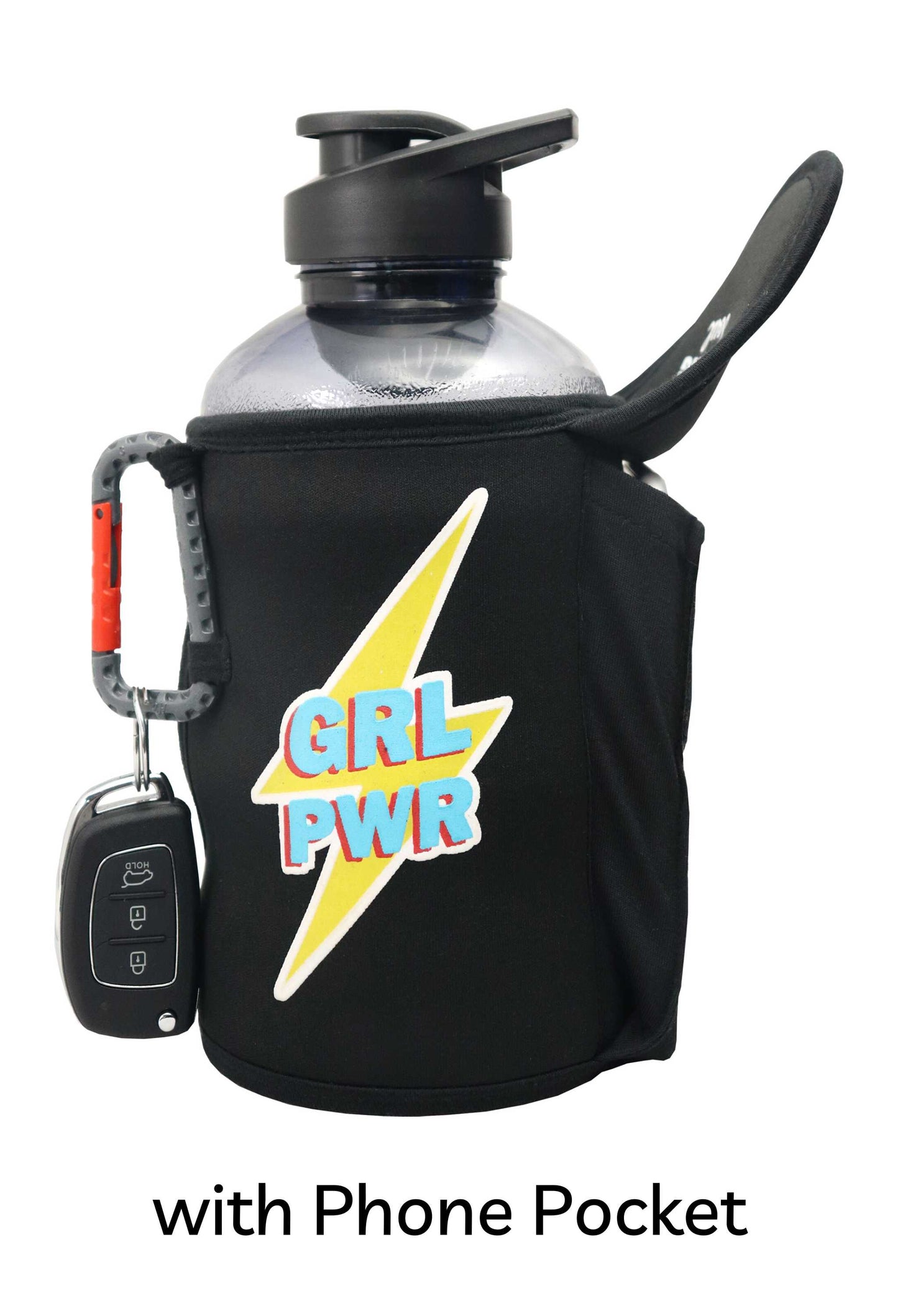 Girl Power - Gallon Gym Bottle 1.5L Strong Soul Gym Bottle