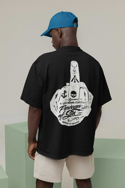 Purveyor of Sin - Gym Oversized T Shirt Strong Soul Shirts & Tops