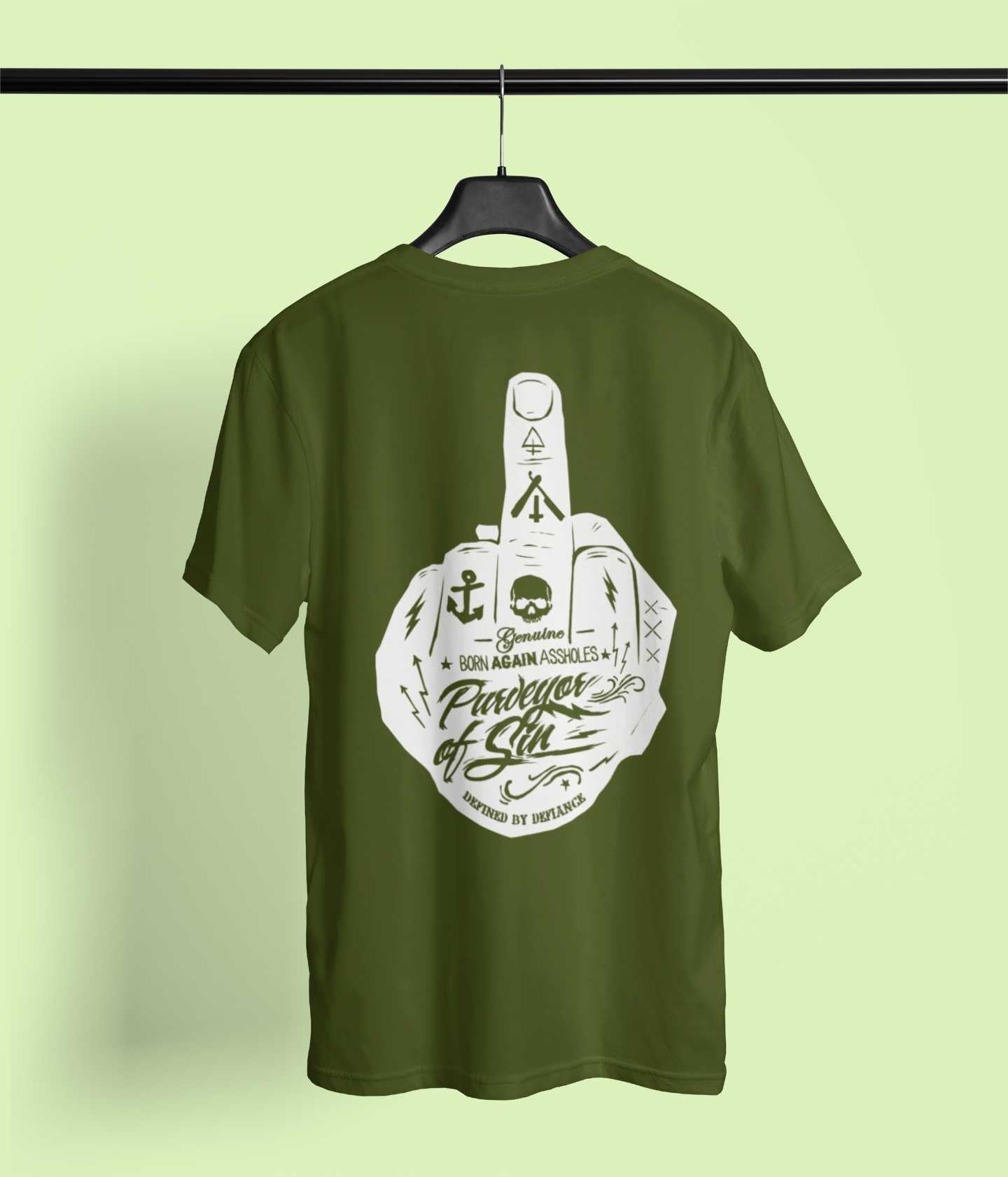 Purveyor of Sin - Gym T-Shirt Strong Soul Shirts & Tops