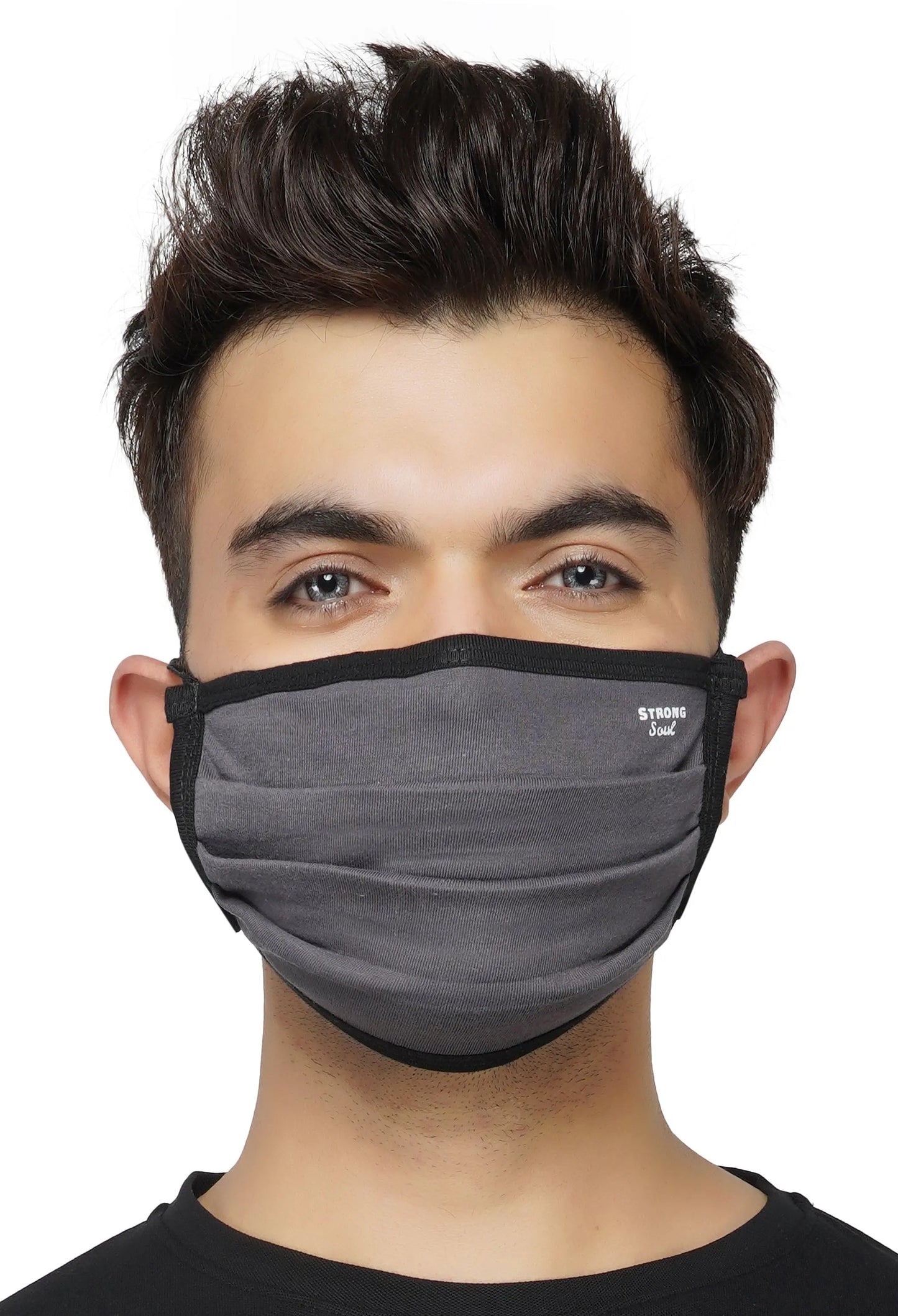 SS Essentials - Strong Shield Unisex Mask (Assorted Pack of 3) Strong Soul Accessories