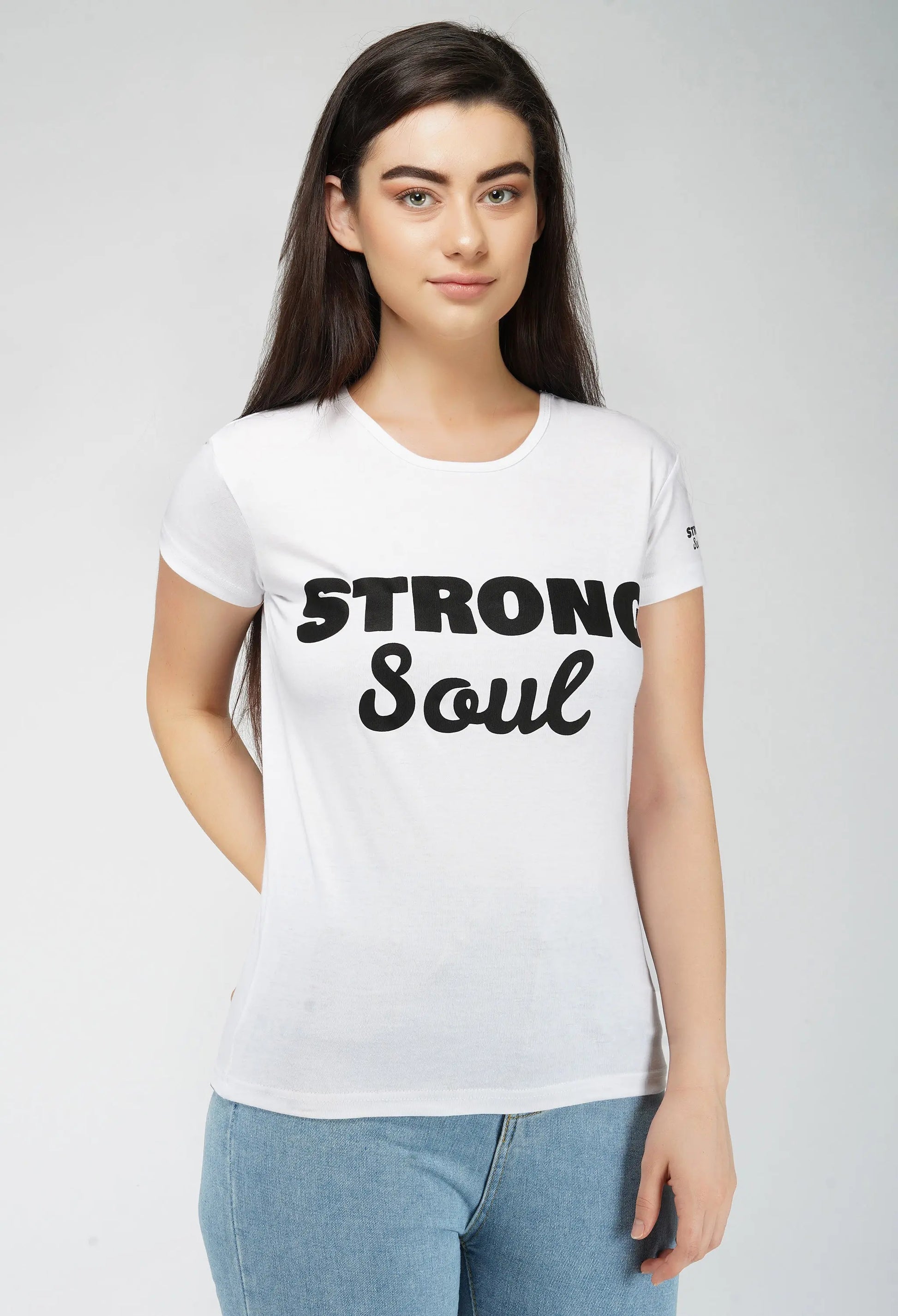 Strong Soul Classic - Women White Tee Strong Soul T Shirt