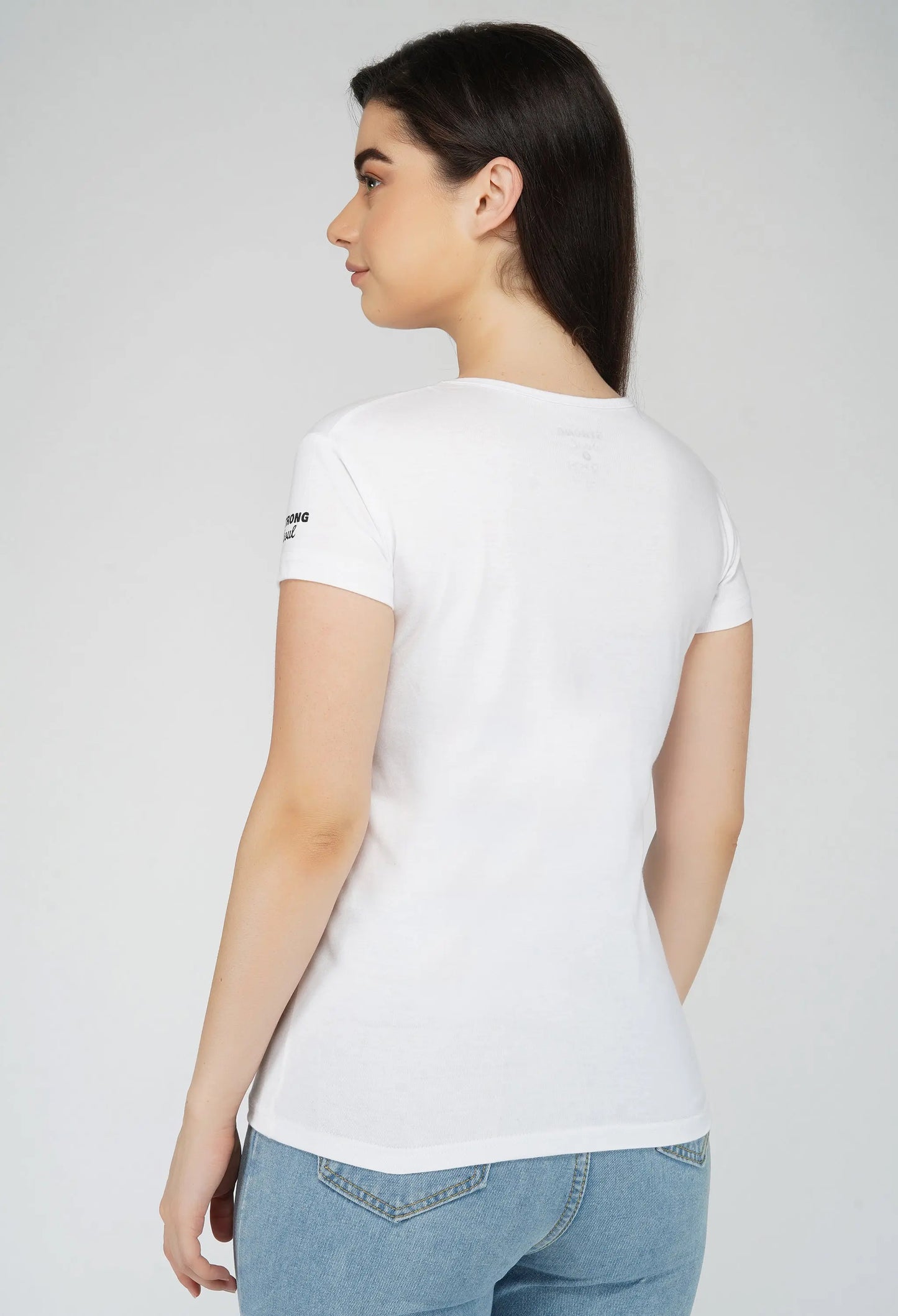 Strong Soul Classic - Women White Tee Strong Soul T Shirt